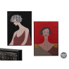 QUADRO MULHER SORT 2 50X70CM