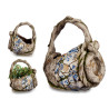 CESTA POLIRESINA RUSTICA PARA JARDIN 34,5CM