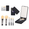 ASTUCCIO CON SPECCHIO 5 PENNELLI PER TRUCCO