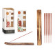 SET 50 BASTONCINI INCENSO BASE LEGNO SANDALO