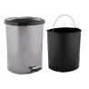 CESTINO PLASTICA C/PEDALE ARG LTR