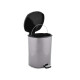 PAPELERA PLASTICO PEDAL FIBRA CARBONO 11L