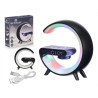 OROLOGIO SPEAKER CARICATORE WRL LUCE RGB NERO