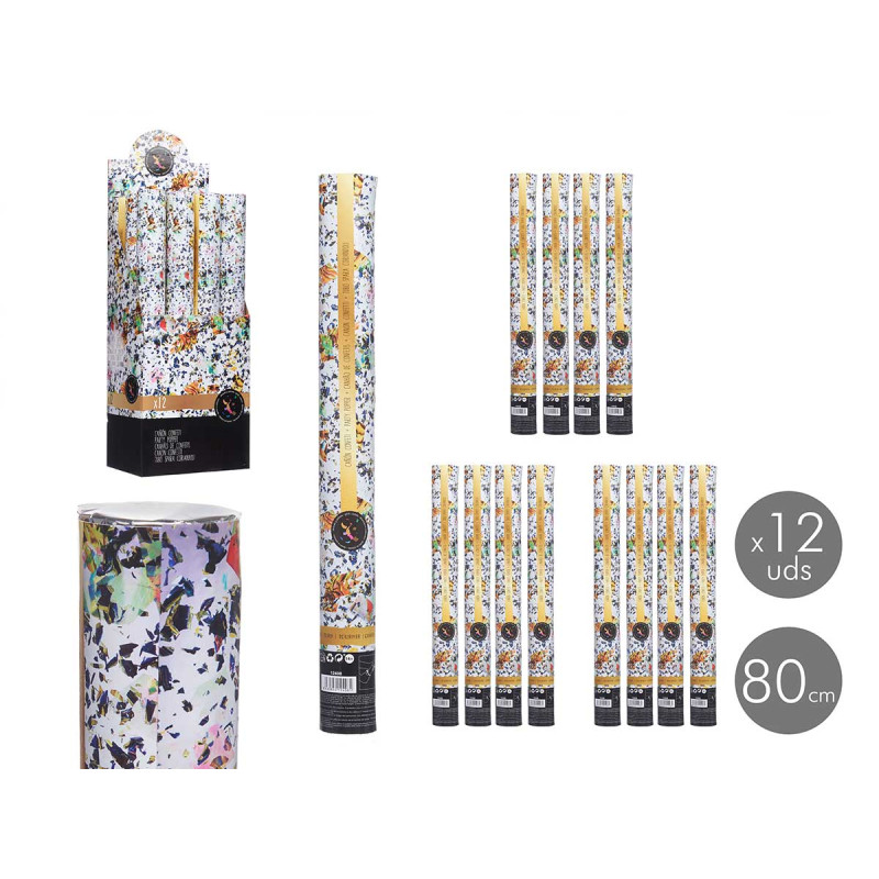 CANNONE CONFETTI 80 CM