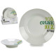 ASSIETTE CREUX PORCELAINE 20,6CM ORGANIC