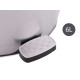 BALDE DO LIXO PLÁSTICO COM PEDAL PRATEADO 6L 