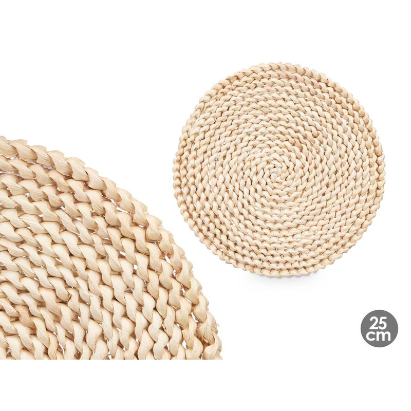 TABLE MAT CLEAR 25 DIAMETER