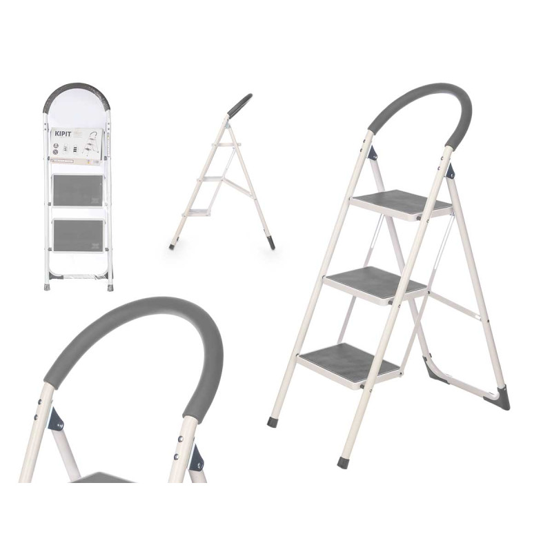 SCALA METALLO 3 GRADINI