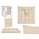 CREME PLAIN CUSHION 