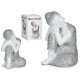 BOUDDHA ASSIS LATERAL RESINE BL/PL GR 2SU
