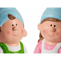 ELFO CERAMICA 38CM COLORI VIVI ASS 4