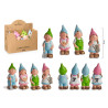 DUENDE CERAMICA 25CM SURT 4 COLORES VIVOS