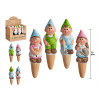 BR COL PLANT HUMIDIFIER CERAMIC RUSTIC ELF ASSORT4