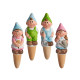 BR COL PLANT HUMIDIFIER CERAMIC RUSTIC ELF ASSORT4