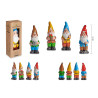 ENANO JARDIN CERAMICA 50CM COLORES VIVOS SURT 4
