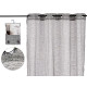 140X260 CM GREY CURTAIN 