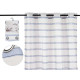 140X260 CM BLUE WITH STRIPES CURTAIN 