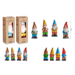 30CM BRIGHT COLORS CERAMIC DWARF ASSORT 4