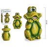 CERAMIC GARDEN FROG 30CM 