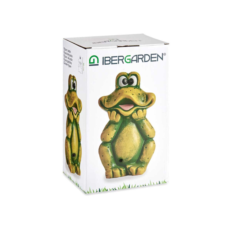 CERAMIC GARDEN FROG 30CM 