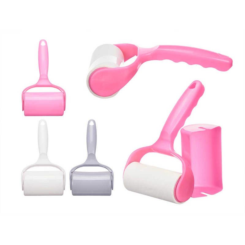 LINT REMOVER ROLLER HANDLE 60 SHEETS ASSORT 4