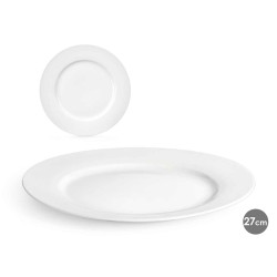 PORCELAIN DINNER PLATE 27CM