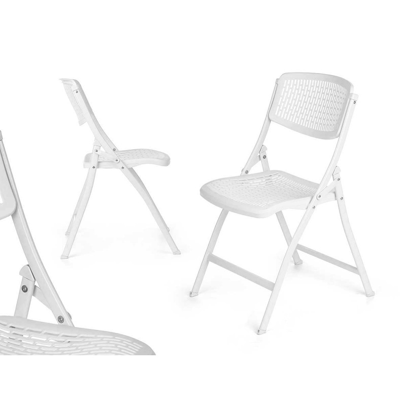 CHAISE PLIABLE BLANCHE
