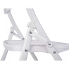 FOLDABLE WHITE CHAIR