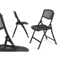 CHAISE PLIABLE NOIR
