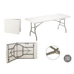 MESA PLEGABLE RESINA 180CM