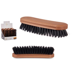 SPAZZOLA PLASTIC GRANDE CALZATURE NERA