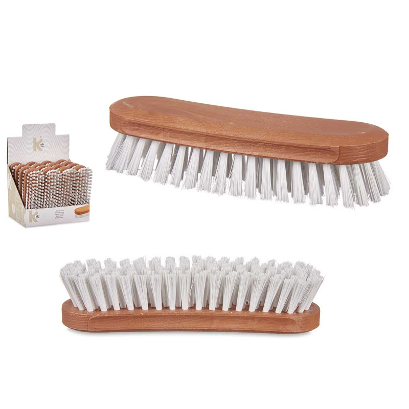 CEPILLO PLASTICO ROPA BLANCO GRANDE