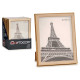PORTEPHOTO OR COULEUR BOIS 20X25CM