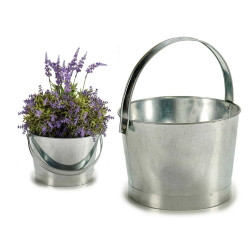 BUCKET WITH HANDLE ZINC