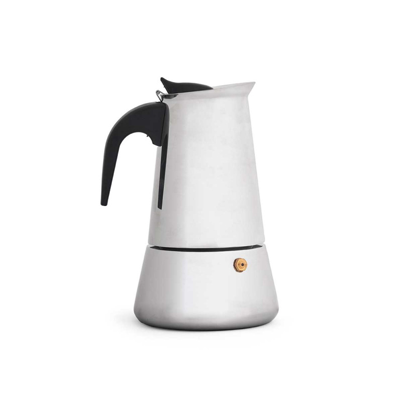 CAFFETTIERA INDUZIONE CARAFFA 6 TAZZE ACCIAIO 