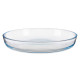 ROUND BOROSILICATE TRAY 32CM