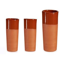 BICCHIERE TUBO TERRACOTA 330ML 