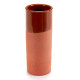 BICCHIERE TUBO TERRACOTA 330ML 