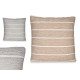  STUFFED CUSHION W/STRIPES ASS 2 COLORS 45X45CM