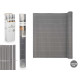 ROULEAU DE ROSEAU POUR CLÔTURE GRIS PVC