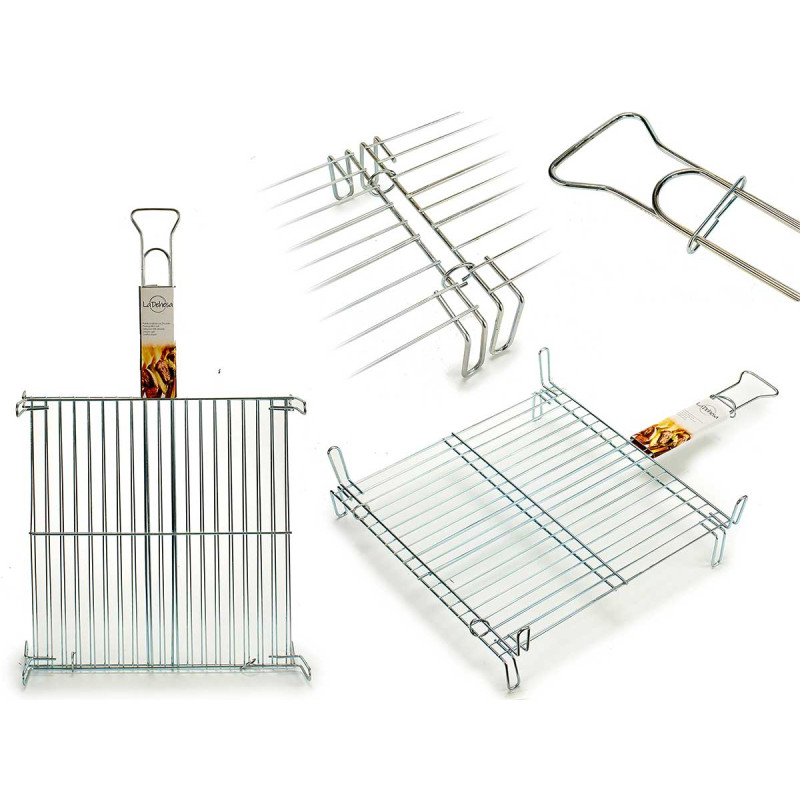 GRILL POUR ROTIR DOUBLE 50 X 50 CM