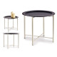SMALL BLACK SIDE TABLE
