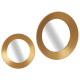 GOLDEN ROUND MIRROR 60CM