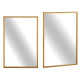 GOLDEN RECTANGULAR MIRROR 90CM