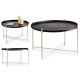 BLACK ROUND TABLE