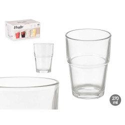 STACKABLE CRYSTAL GLASS 270ML