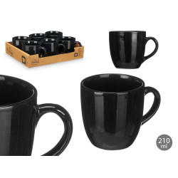 TAZZA CAFFE CON LATTE NERO 210ML