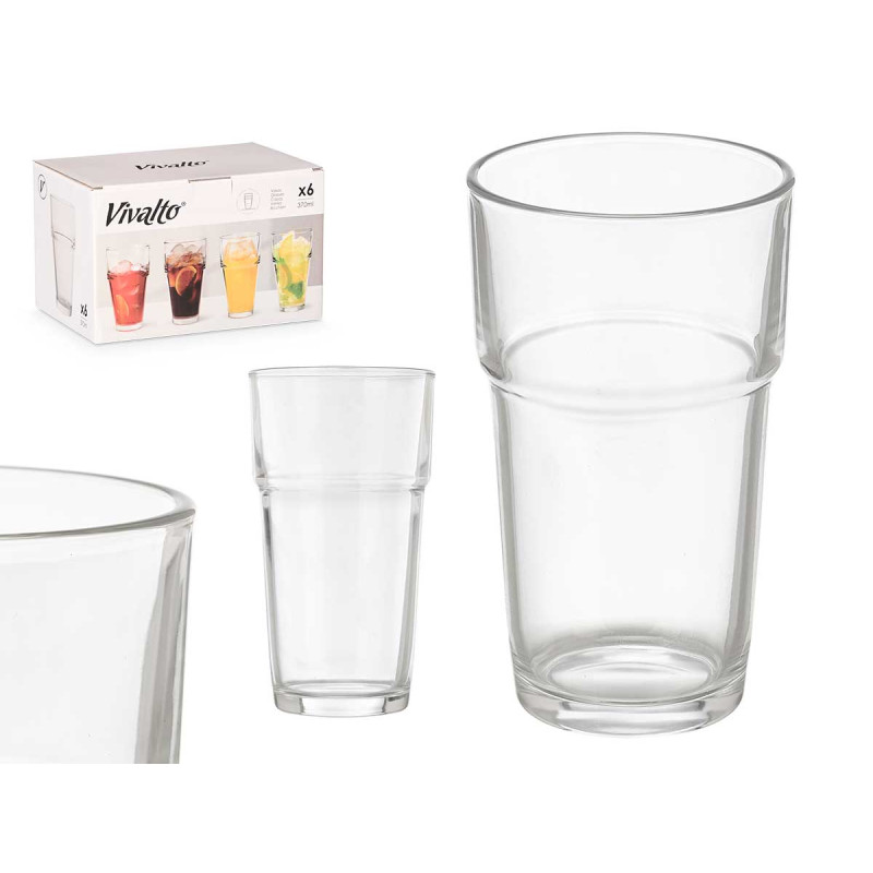 COPO RISCAS EMPILHAVEL 370ML