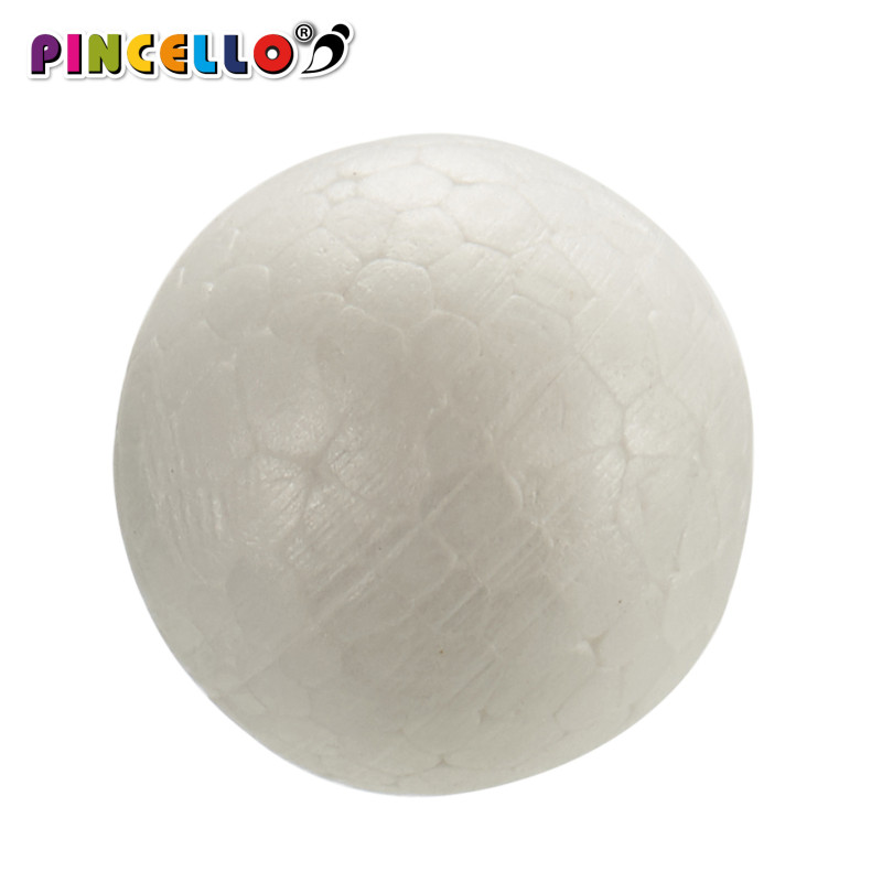 SET 10 POLYFOAM BALL CRAFTS DIAM 2.5 CM