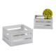 DISTRESSED WHITE BOX 16X10,5X8,5 CM